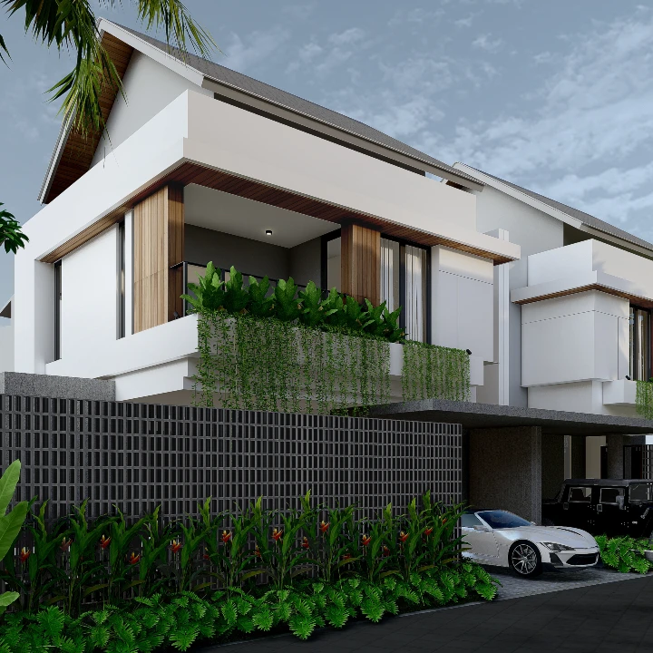 Jimbaran Hill Villa Exterior Facade