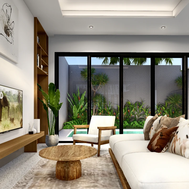 Villa Living Room Interior